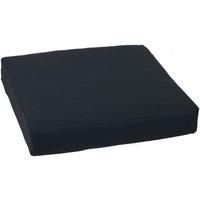 Loungesitzkissen m. Zip ca 70x70 cm Anthrazit - Anthrazit, Basics, Textil (70/70/8cm) - Gardenson