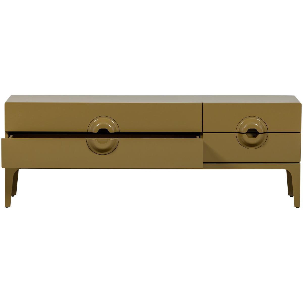 Lowboard Merge Honig B: 160cm - Honig, Design, Holz (160/57/44cm) - Livetastic