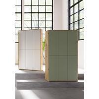 Dulap pentru pantofi ALICE - verde salvie/stejar Artisan, Modern, material pe bază de lemn (109,2/191,9/34,9cm) - Modern Living