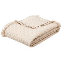 Cuvertură Daisy, cca. 160x220cm - bej, textil (160/220cm) - Mömax