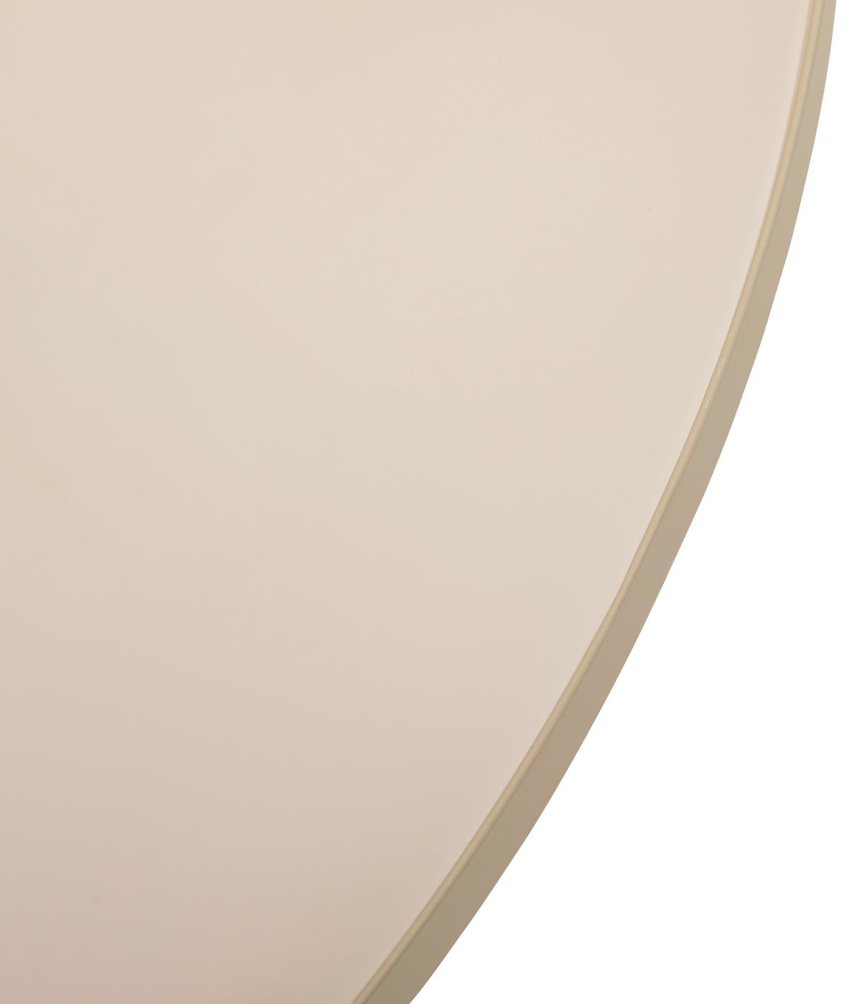 STOLIK KAWOWY CHLOE - kaszmir/kremowy, Design, metal/szkło (81/81/40cm) - Livetastic