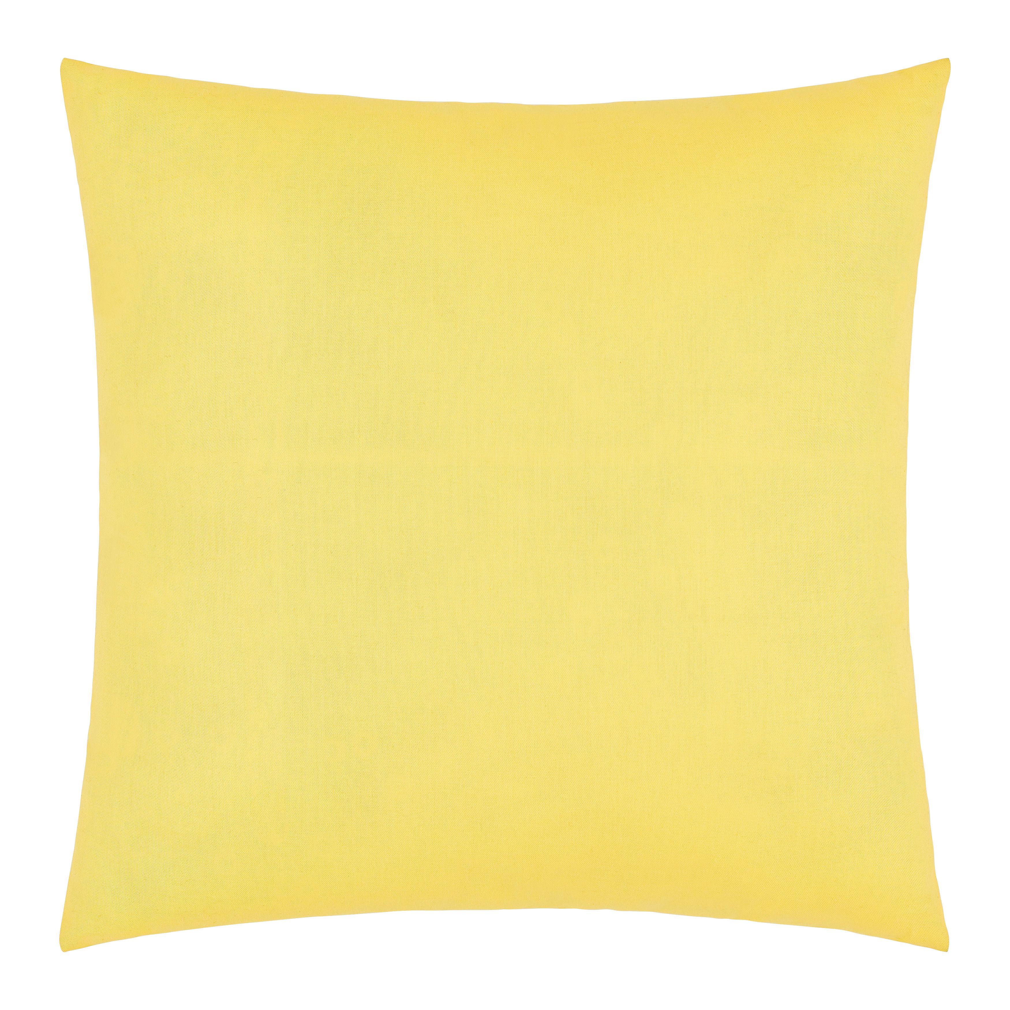 Díszpárna Mex 48/48 - sárga, Konventionell, textil (48/48cm) - Modern Living