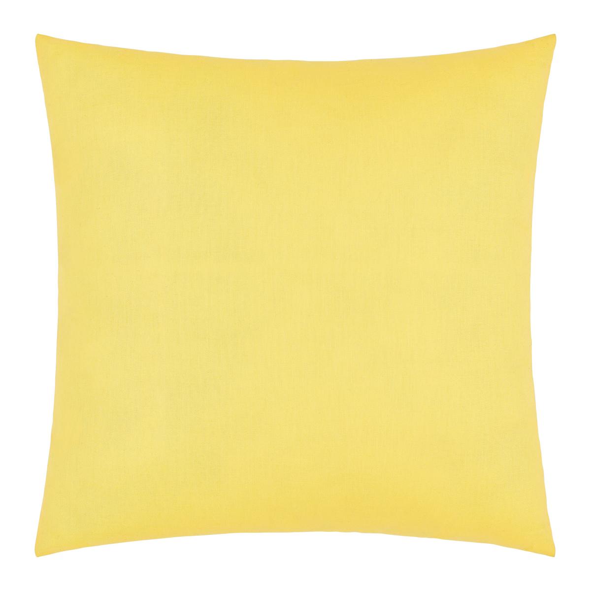 Zierkissen Mex in Gelb ca. 48x48cm - Gelb, Konventionell (48/48cm) - Modern Living