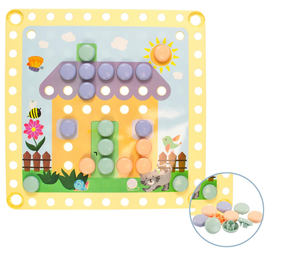 Spielhaus Smart House Multicolor - Multicolor, KONVENTIONELL, Kunststoff (115/128/106cm)
