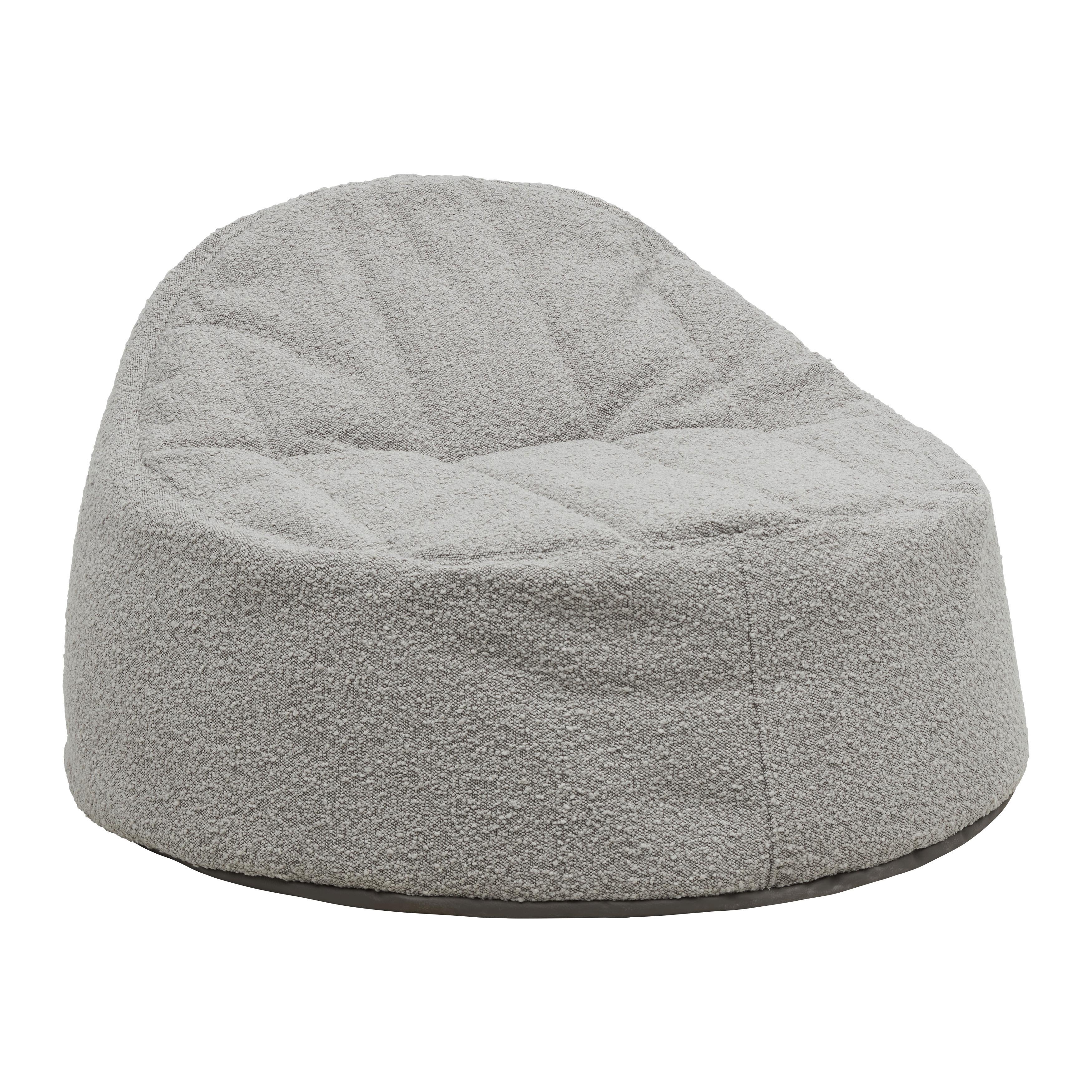 Sitzsack Rimo in Schlammfarben/Taupe - Taupe/Schlammfarben, LIFESTYLE, Textil (120/70cm) - Mömax