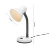 SKRIVBORDSLAMPA LEONA - vit, metall/plast (14,5/14,5/37,8cm) - Mömax