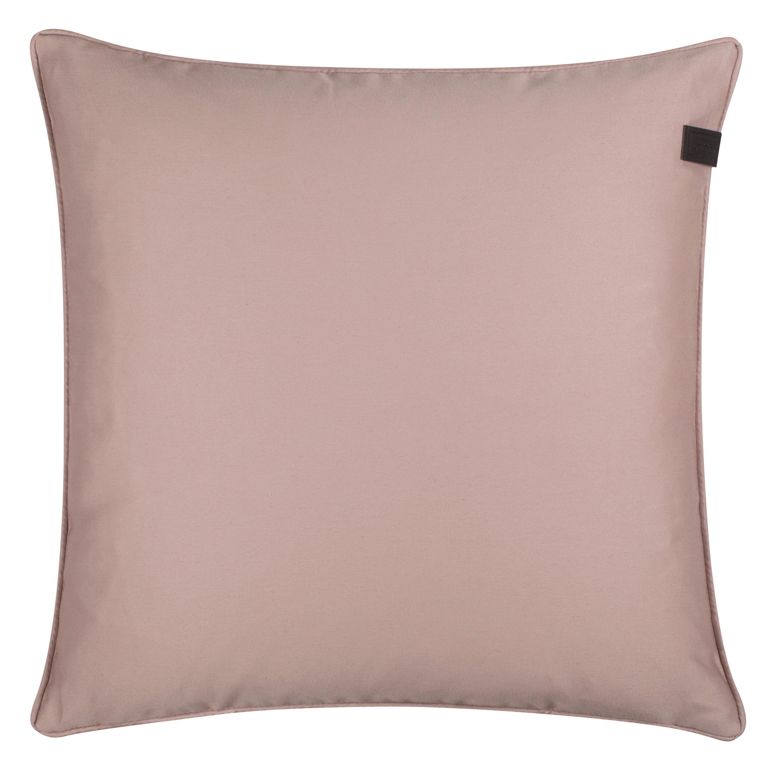 POSZEWKA NA PODUSZKĘ SW-SOFT - brudny róż/jasnoróżowy, Basics, tkanina (45/45cm) - Schöner Wohnen