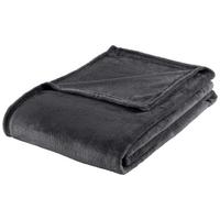 Kuscheldecke Andi XXL in Anthrazit ca. 220x240cm - Anthrazit, KONVENTIONELL, Textil (220/240cm) - Modern Living