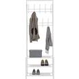 Garderobenständer Weiß - Weiß, MODERN, Metall (67/185/32cm) - Mömax modern living Garderobenständer Weiß - Weiß, MODERN, Metall (67/185/32cm) - Mömax modern living