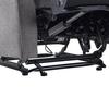 RELAXSESSEL JOHNSY - Anthrazit/Schwarz, MODERN, Textil/Metall (75/106/91cm) - Mömax