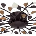 Deckenleuchte Campania max. 10 Watt - Goldfarben/Braun, MODERN, Glas/Metall (77,5/11,5cm) Deckenleuchte Campania max. 10 Watt - Goldfarben/Braun, MODERN, Glas/Metall (77,5/11,5cm)