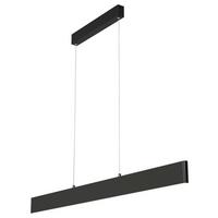 Pendelleuchte Step Schwarz max. 30 Watt - Schwarz, Basics, Metall (4/8/118,5cm) - MAYTONI