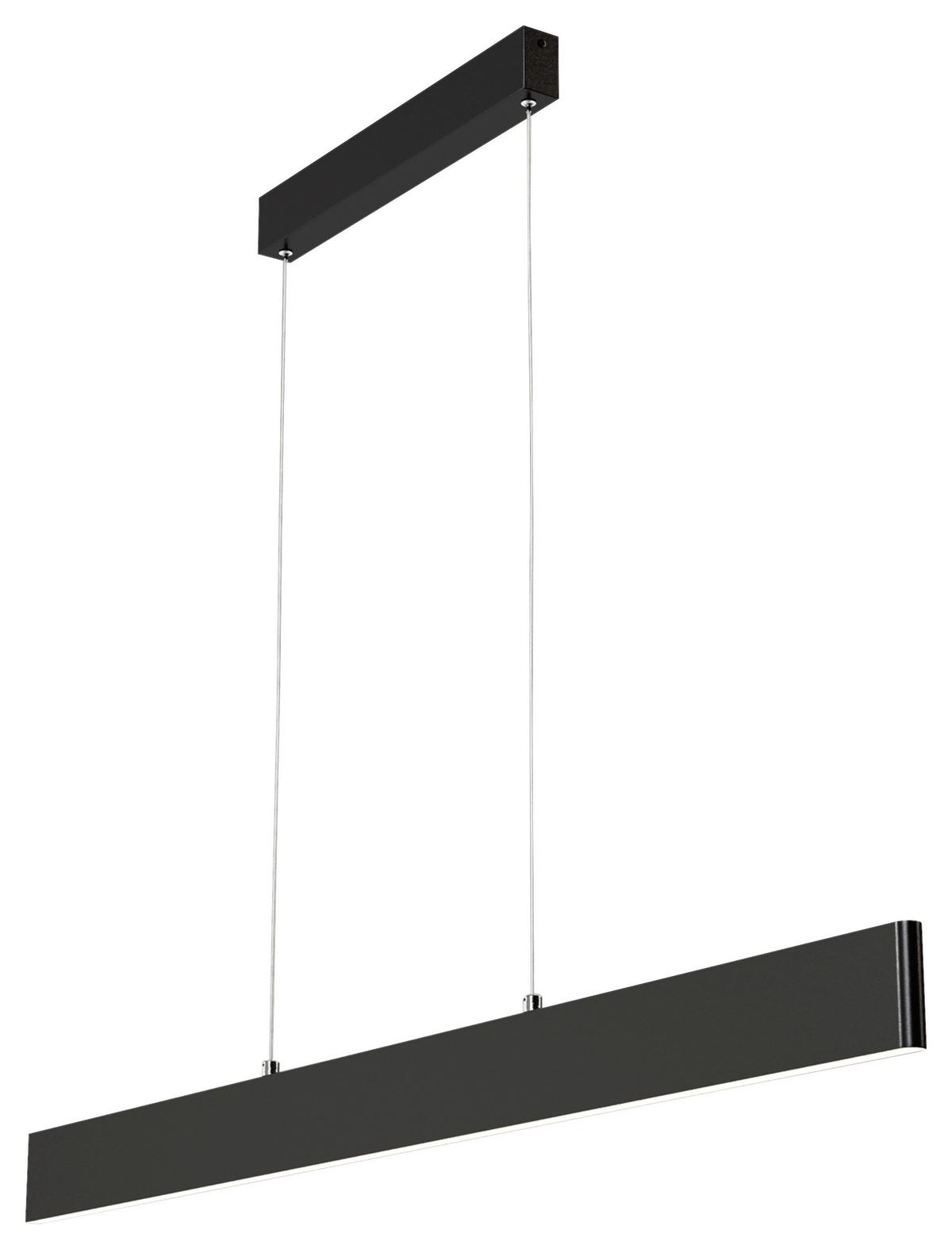 Pendelleuchte Step Schwarz max. 30 Watt - Schwarz, Basics, Metall (4/8/118,5cm) - MAYTONI