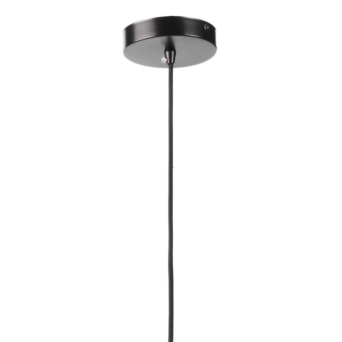 Hängeleuchte Yong Schwarz/Goldfarben max. 22 W - Goldfarben/Schwarz, Design, Metall (46/120cm)