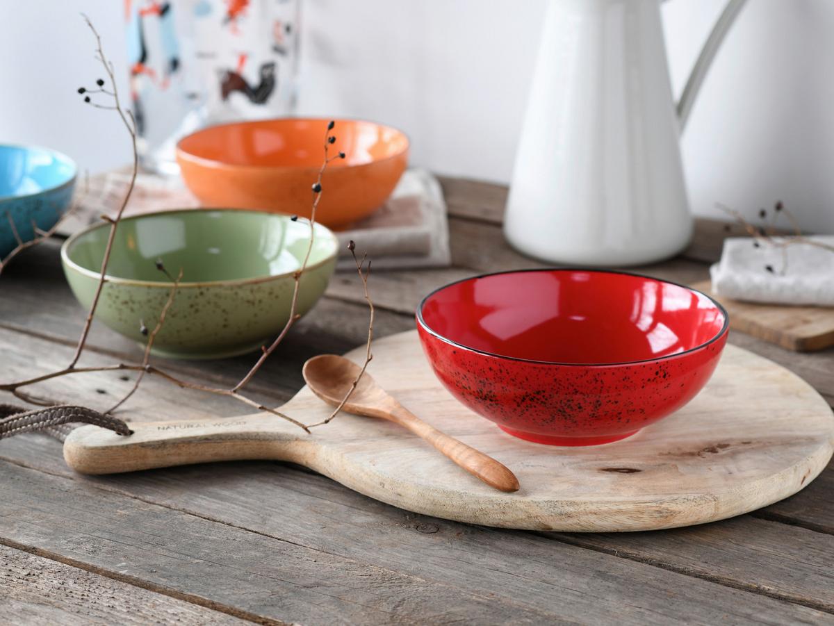 Set Posod Mediterran, 12-Delni - večbarvno, Basics, keramika - Creatable