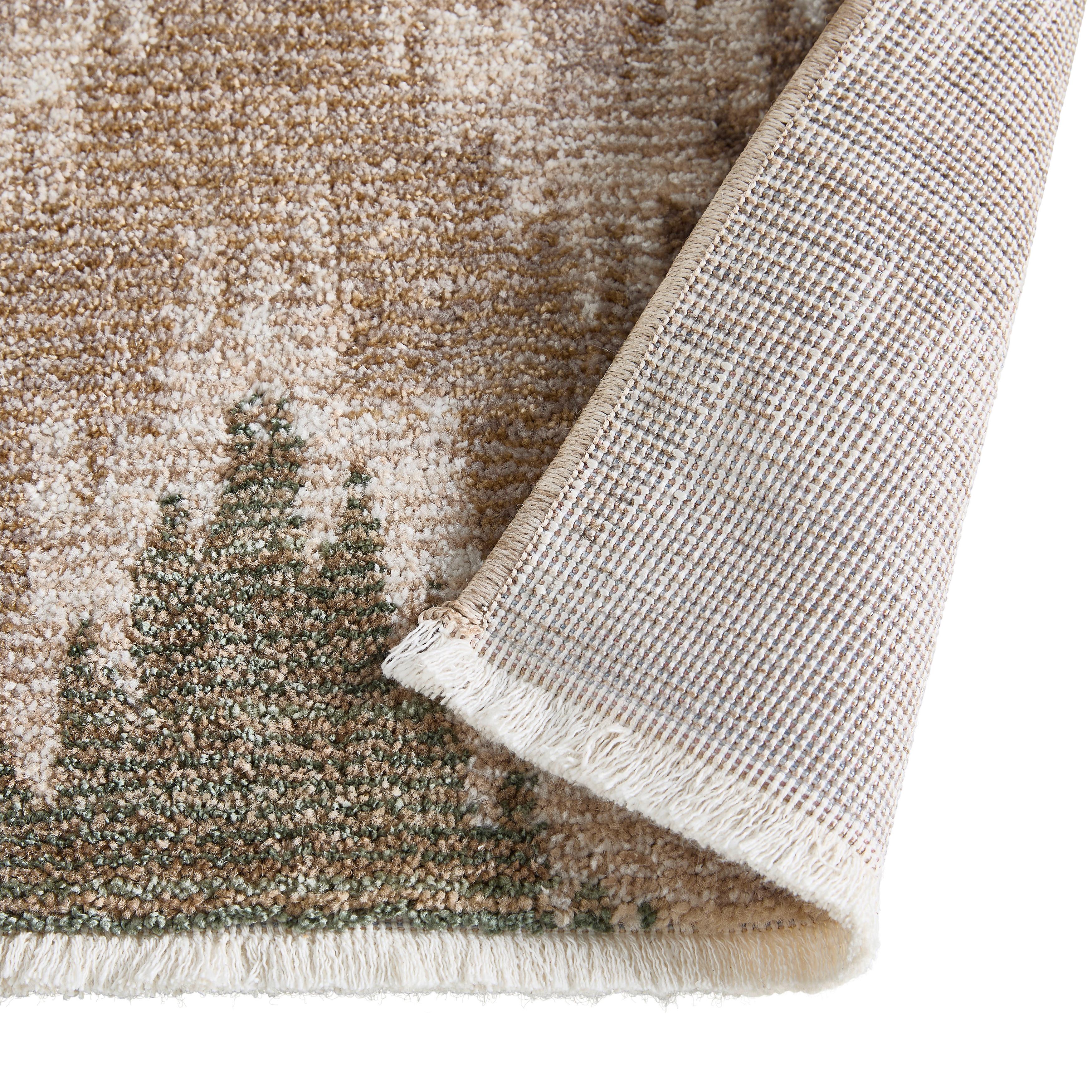 VÄVD MATTA HERRING WILLOW - grön, Klassisk, textil (120/170cm) - Mömax