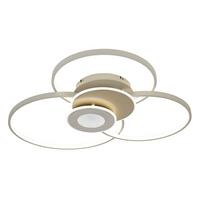 Led-deckenleuchte Champagnerfarben Max. 40 Watt - Sandfarben/Champagner, Modern, Kunststoff/Metall (77/74/11cm) - Mömax