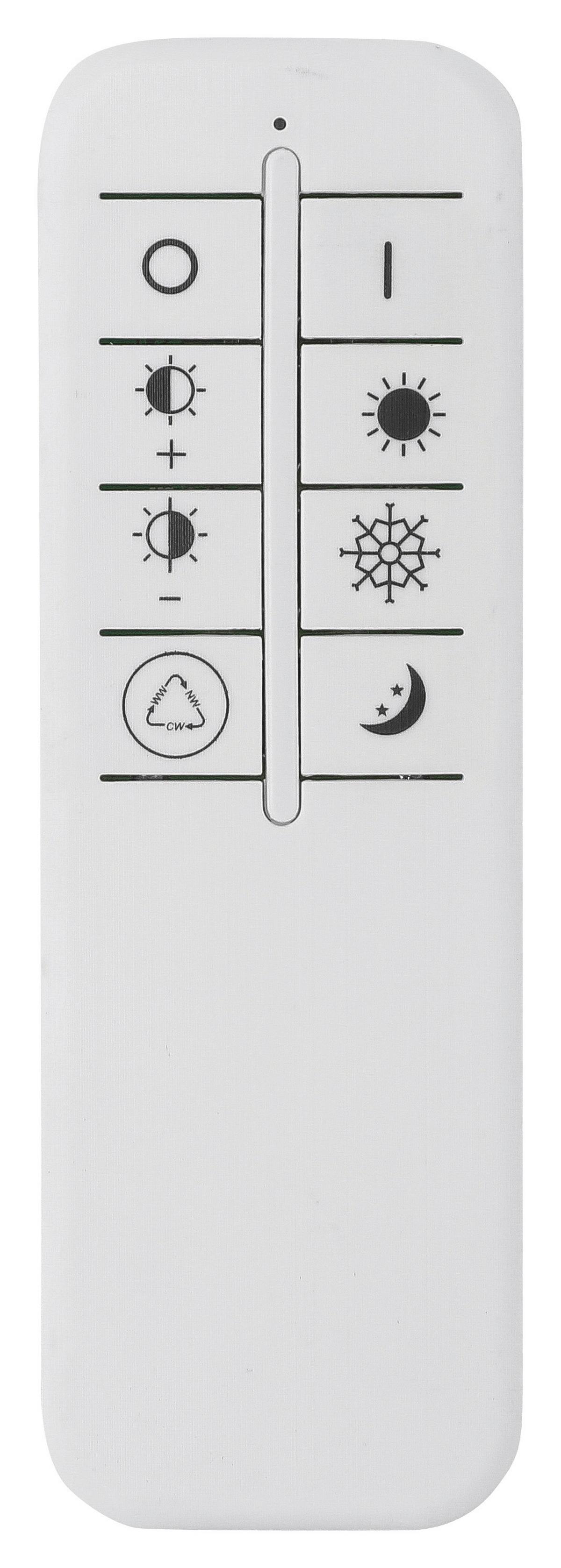LED Mennyezeti Lámpa Jannek 33/33cm - fekete, Modern, műanyag/fém (33/33/5cm) - Premium Living