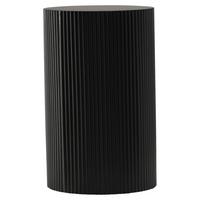 BEISTELLTISCH LENOX - Schwarz, Design, Holzwerkstoff (30,5/30,5/50cm) - Livetastic