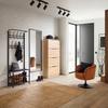 KLEDINGREK AMELIA -SB- - Zwart, Modern, Metaal (67/185/32cm) - Mömax