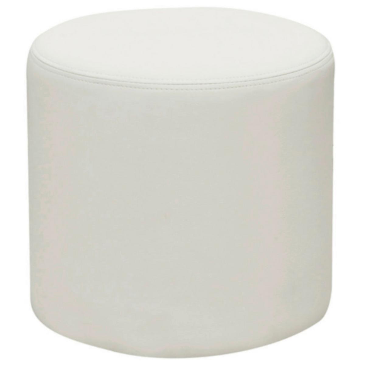 Tabure Round 1 - bijela/crna, Konvencionalno, drvni materijal/drvo (31cm) - Based