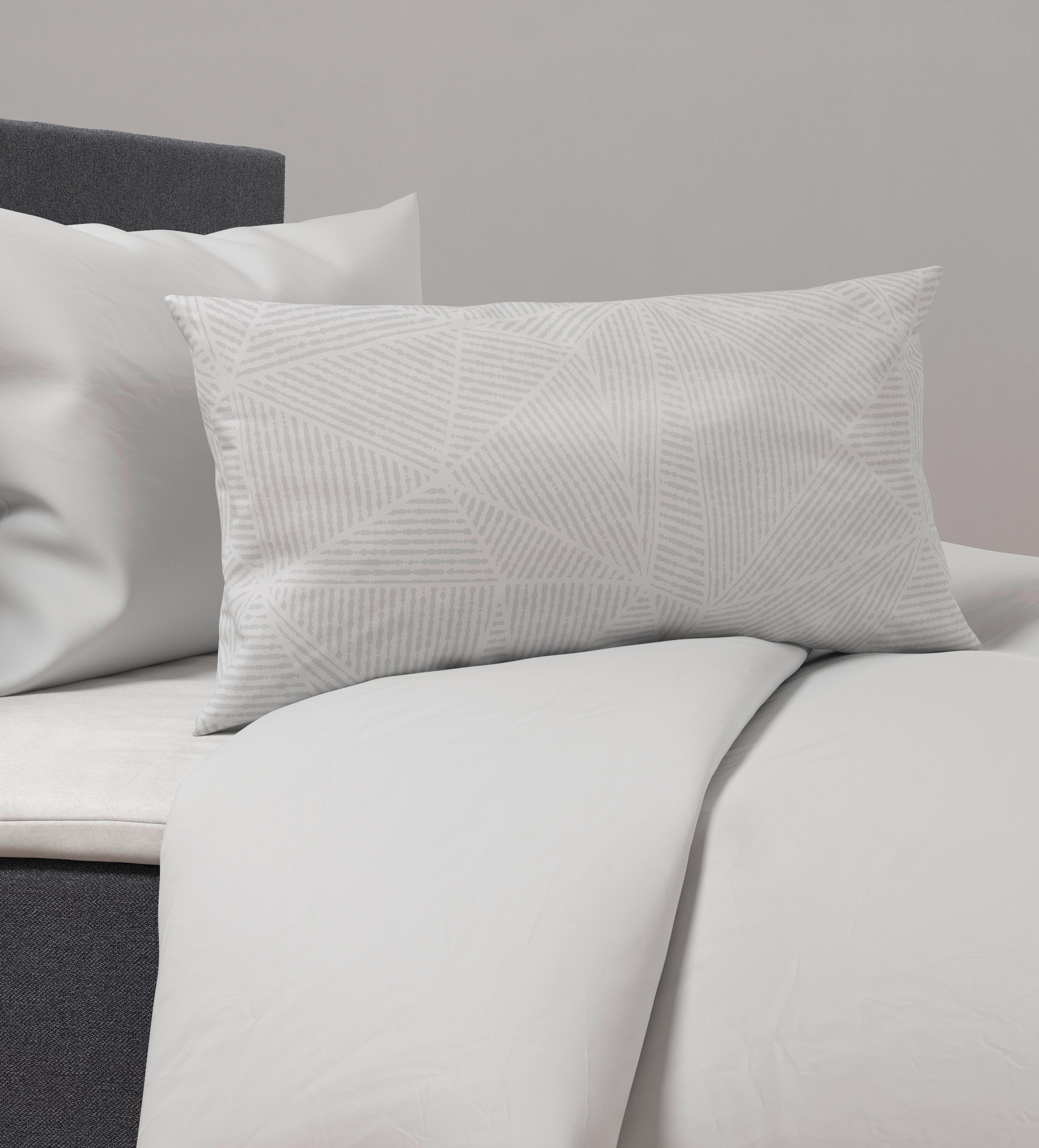 Prevleka Blazine Alex Design - platinaste barve, Moderno, tekstil (40/80cm) - Premium Living