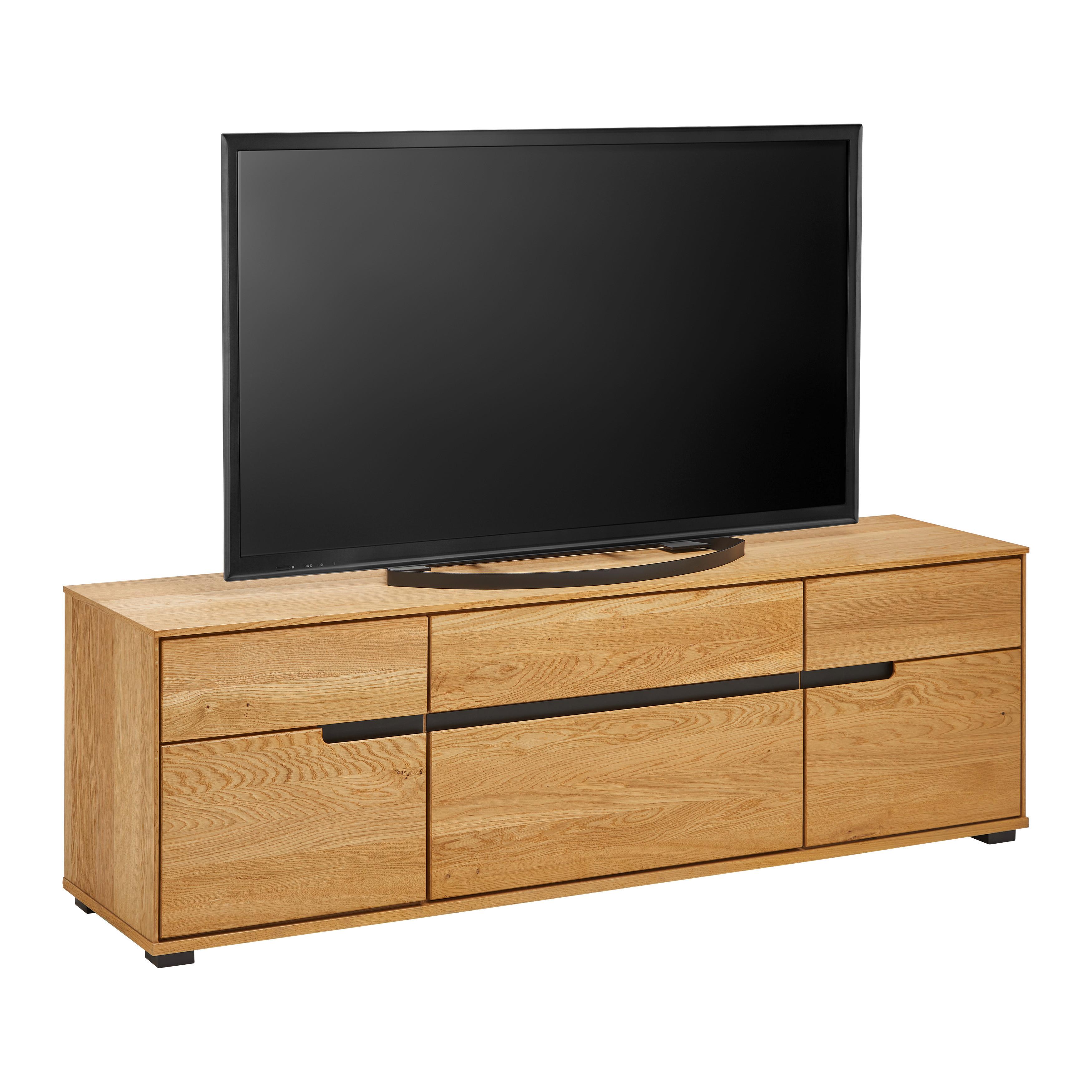 Lowboard Lola Wildeiche - Lifestyle, Holz/Kunststoff (162,5/55,5/40,5cm) - ecoTree