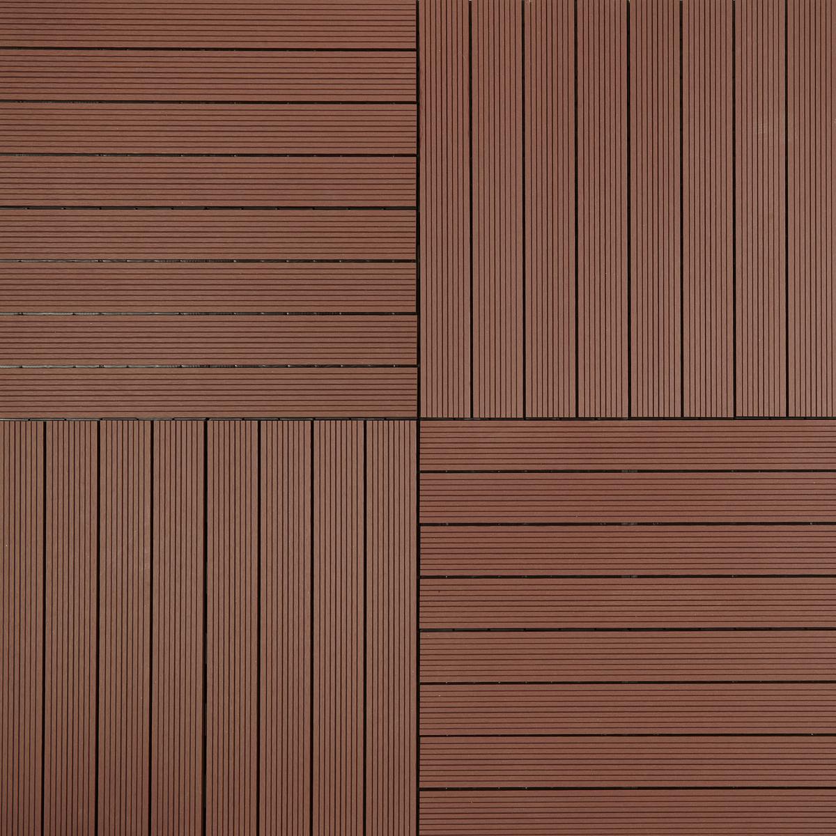 PŁYTKA TARASOWA DC-008 BROWN - brązowy, Basics, tworzywo sztuczne (60/30/2cm) - Ambia Garden