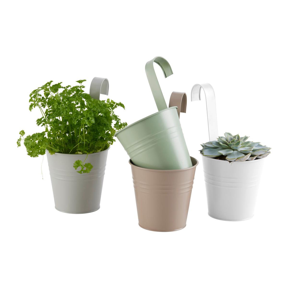 Ghiveci pentru flori Zana - multicolor, Konventionell, metal (13/13,5cm) - Mömax