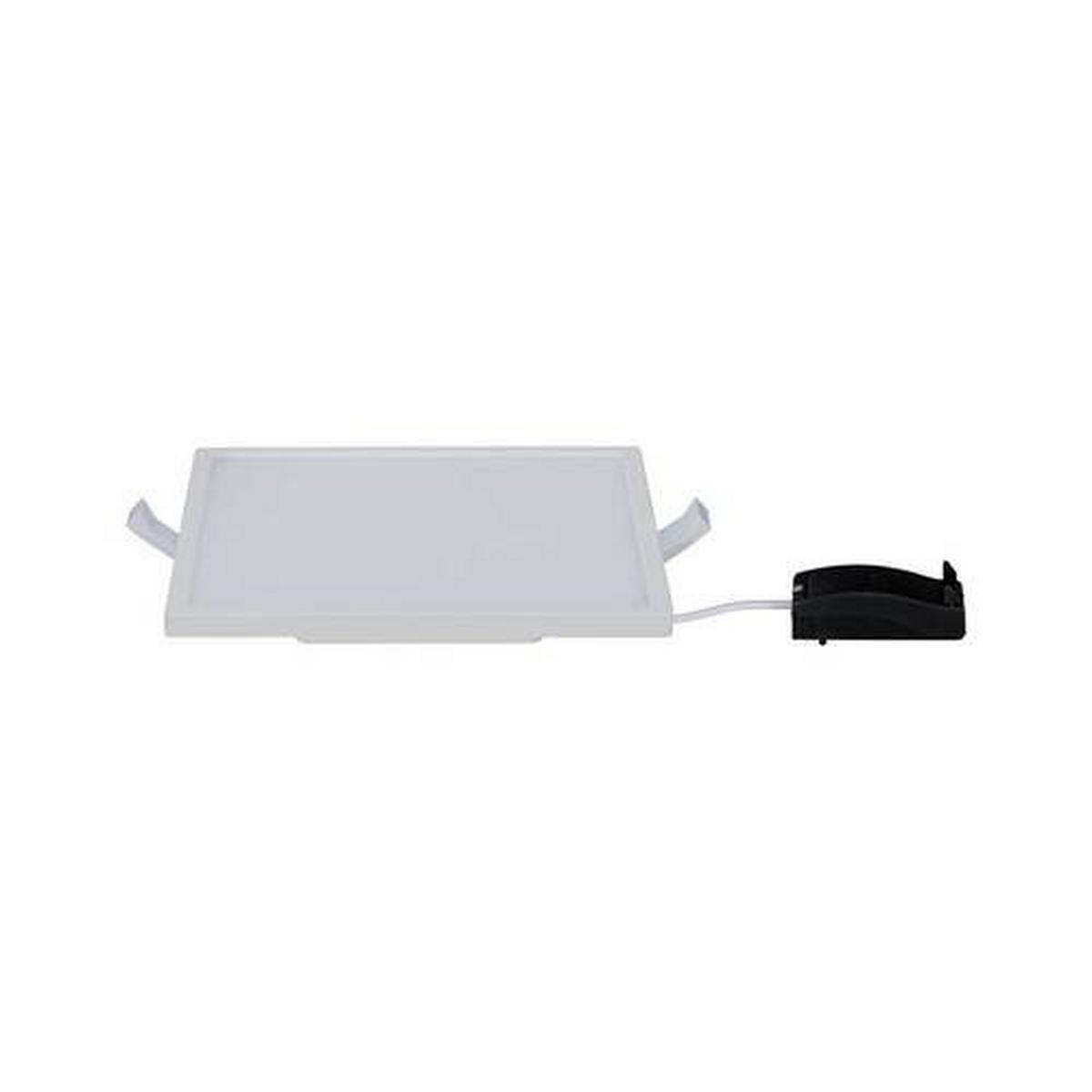 LED-Paneel Panel Areo in Weiß max. 12 Watt - Weiß, Basics, Kunststoff (18/18cm) - Paulmann