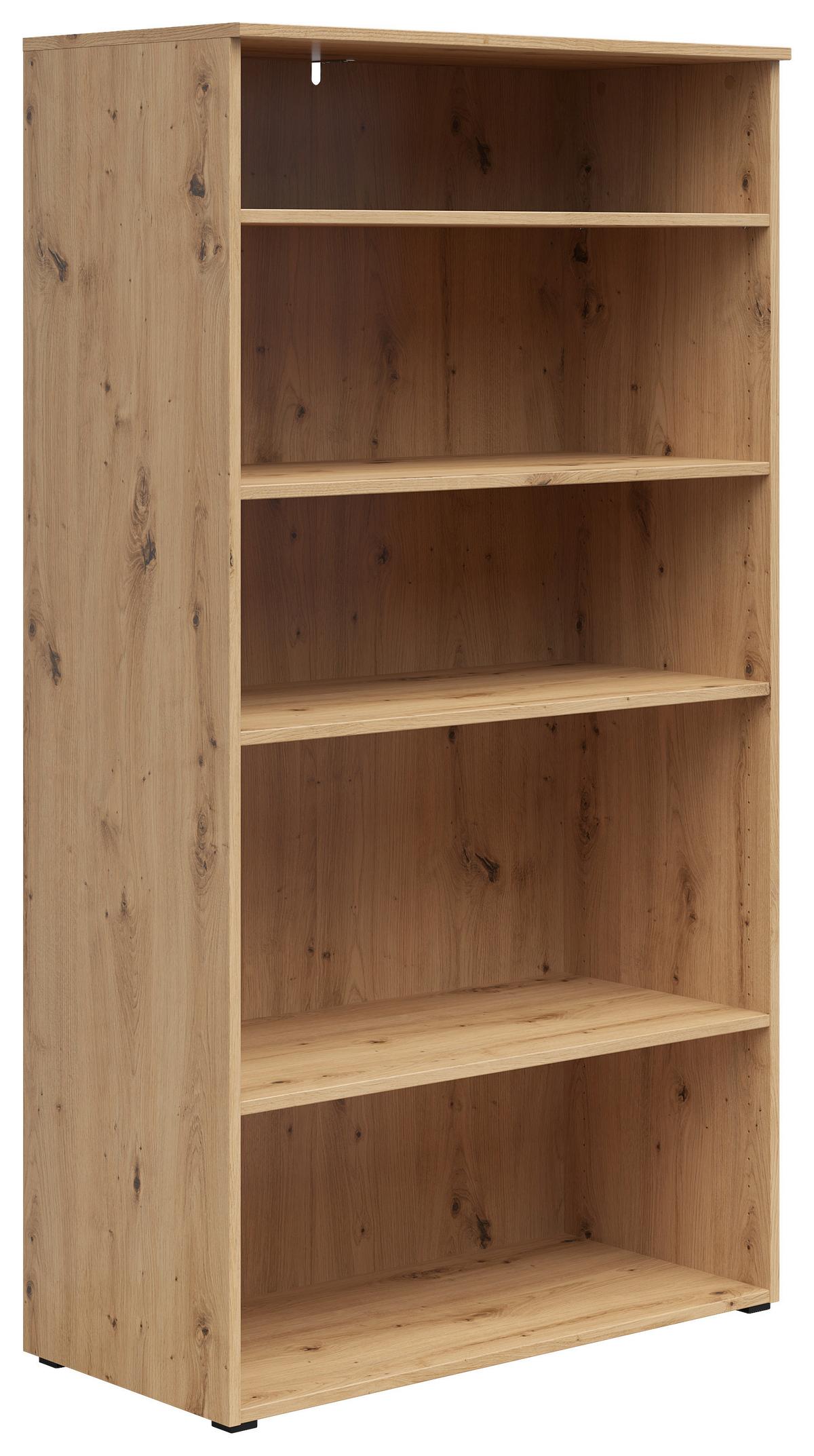 Regal Multistauraum Eiche Artisan - Anthrazit/Eiche Artisan, MODERN, Holzwerkstoff/Kunststoff (80/146,7/40cm) - Mömax
