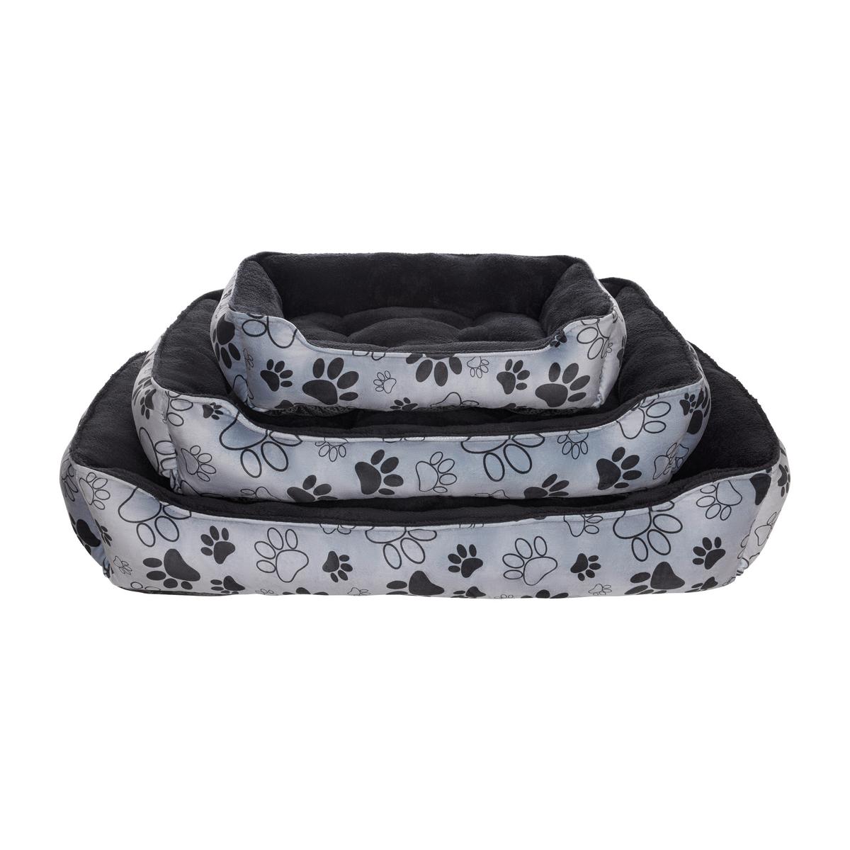 Haustierkissen Cubus Grau - Grau, Textil (60/80/17cm) - Mömax