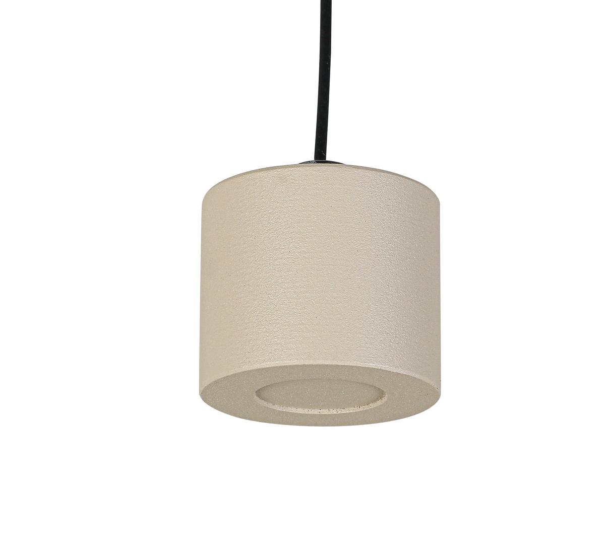 Viseča Svetilka Suso - peščene barve, Moderno, kovina/umetna masa (3,8/3,8/150cm) - Mömax