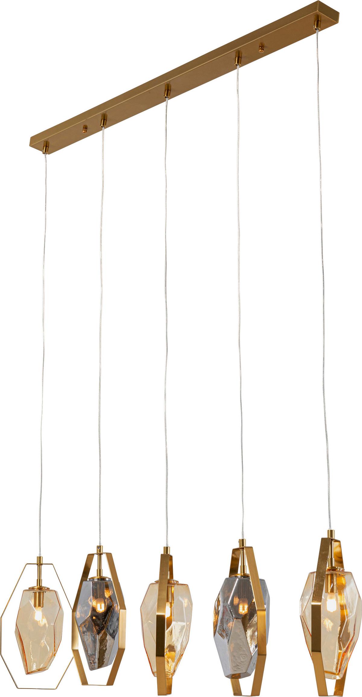 LAMPA WISZĄCA 55395 - Modern, metal/szkło (110/130/12cm) - Kare-Design