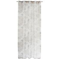 ZASŁONA NA PRZELOTKACH BOTANICA 09 2 SZTUKI - beżowy, Basics, tkanina (140/255cm)