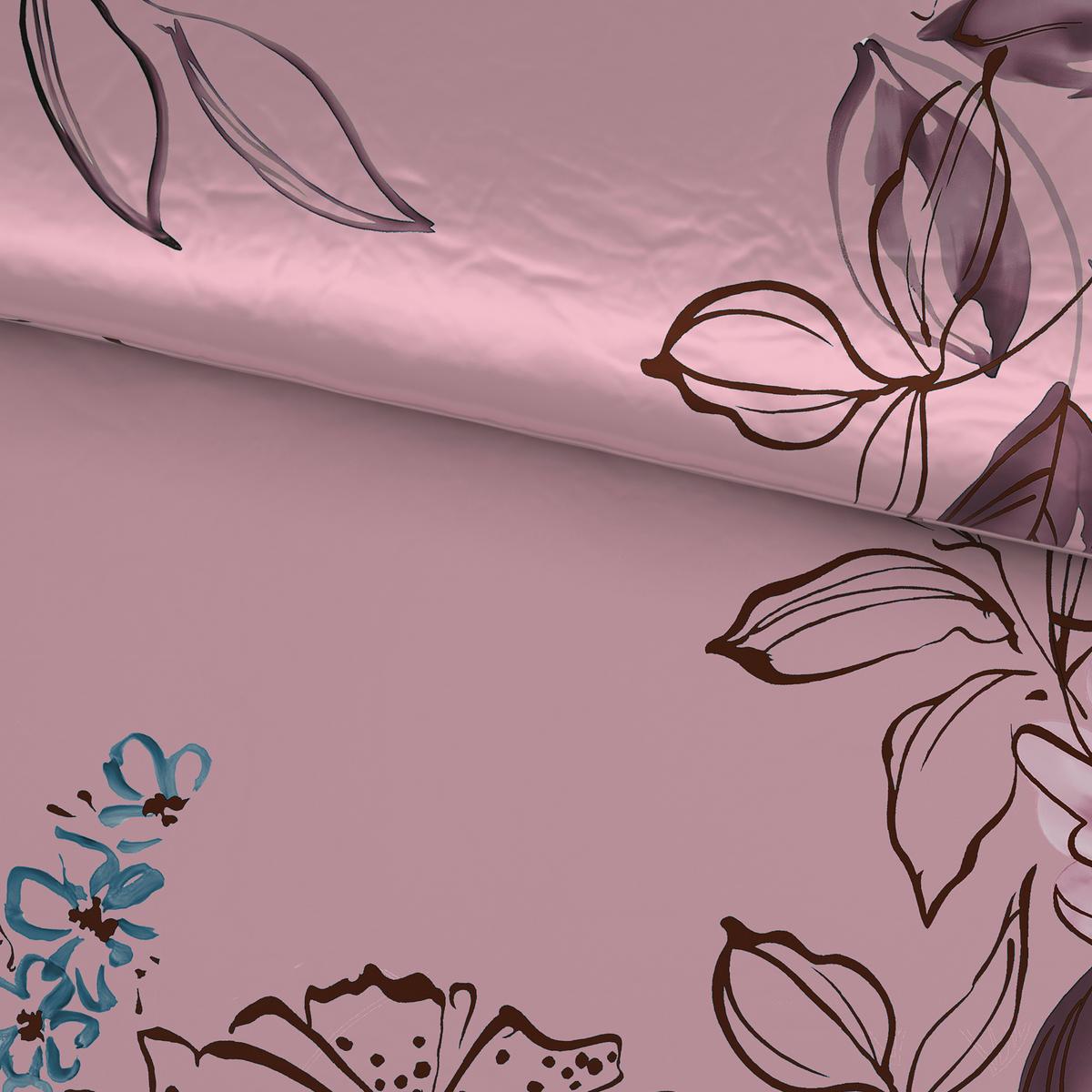 Lenjerie de pat Toulon,cca. 220x200/2x50x70 cm - mov, Modern, textil (200/220cm) - Mömax