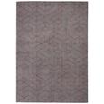 Webteppich Berlin Rot/grau 120x170cm - Dunkelgrau/Rot, Textil (120/170cm) - MÖMAX modern living