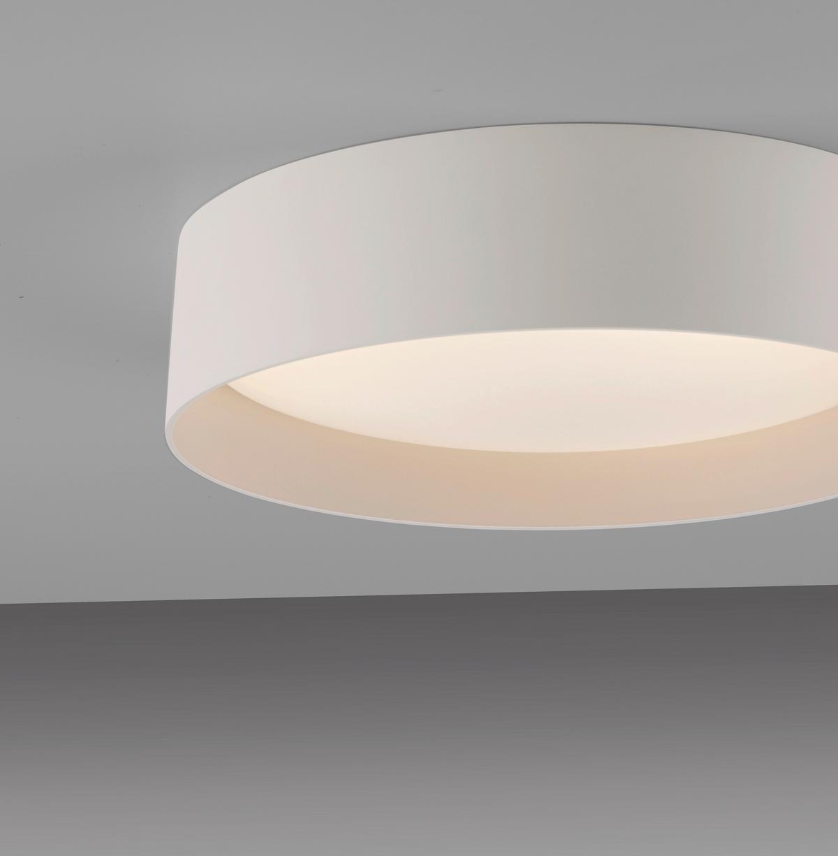 LAMPA SUFITOWA LED 14593-39 TAVOLI - kolor piaskowy, Konventionell, tworzywo sztuczne/metal (28.5/28.5/7cm) - Schöner Wohnen
