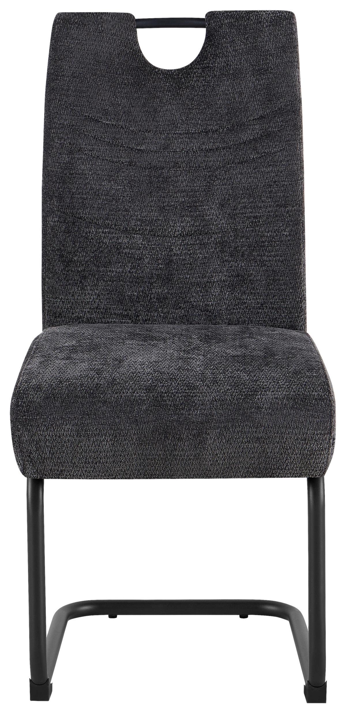 Stolica Pisa - crna/antracit, Osnovno, metal (43/95/60cm) - Mömax