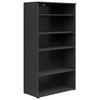 Etajeră MULTI - grafit, Modern, material pe bază de lemn (80/147/40cm) - Modern Living