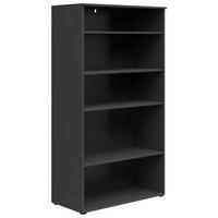 Etajeră MULTI - grafit, Modern, material pe bază de lemn (80/147/40cm) - Modern Living