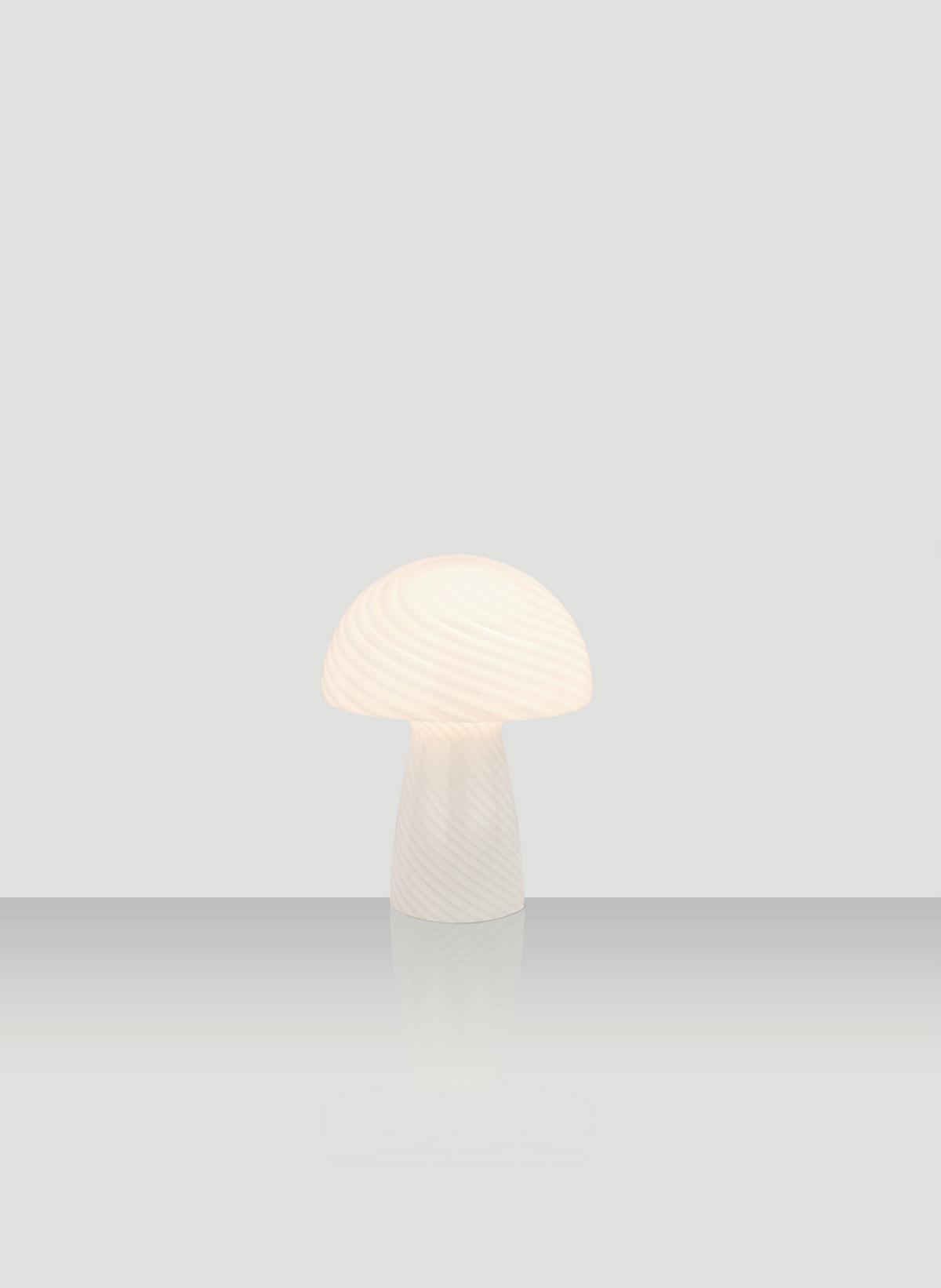 LAMPA STOŁOWA BOISE *SBN* - biały, Konventionell, szkło (21/28cm) - Novel