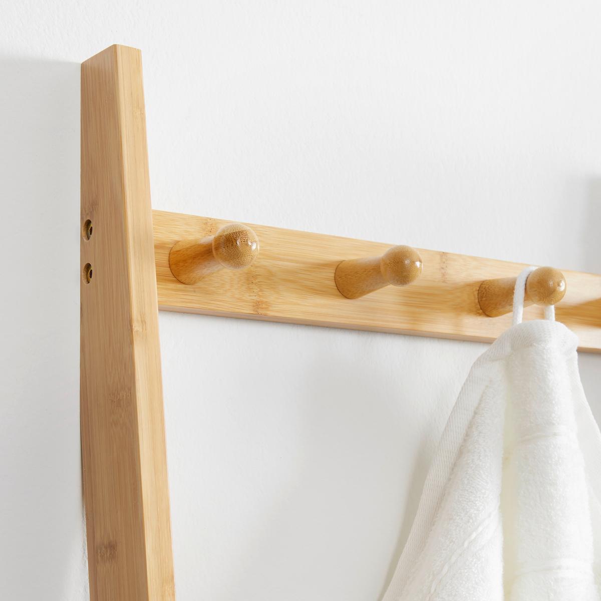 Regal Mirella Weiß/Naturfarben MDF - Weiß/Naturfarben, MODERN, Naturmaterialien/Holzwerkstoff (43/175/25cm) - Bessagi Home