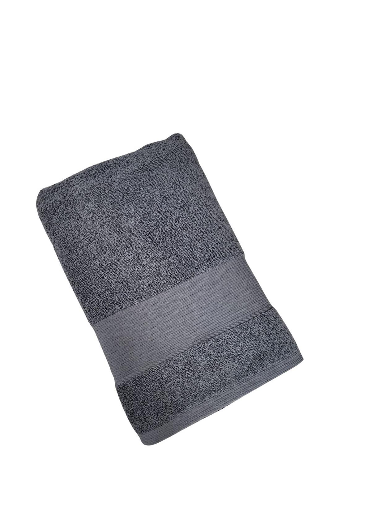 Prosop Ella, cca. 70x140cm - gri închis, Basics, textil (70/140cm)