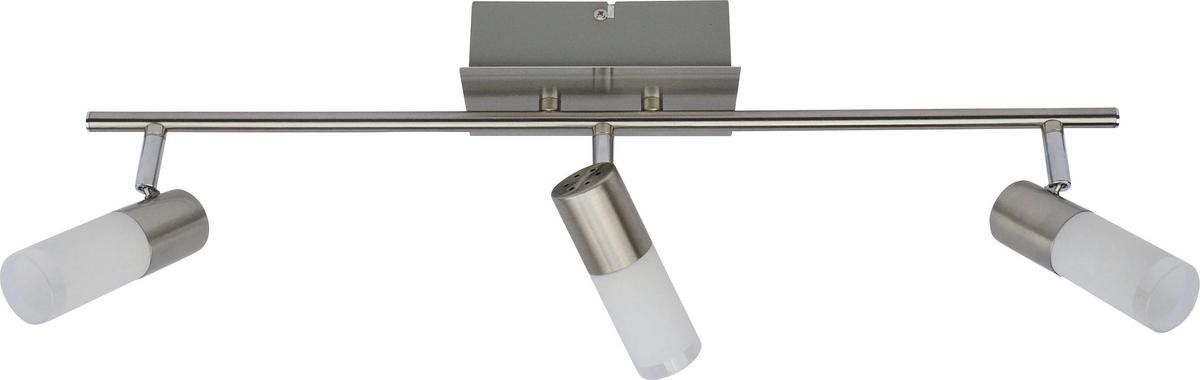 LAMPA REFLEKTOROWA LED JUPP  *SBN* - kolor chromowy, Design, metal/szkło (60/15/8cm) - Novel