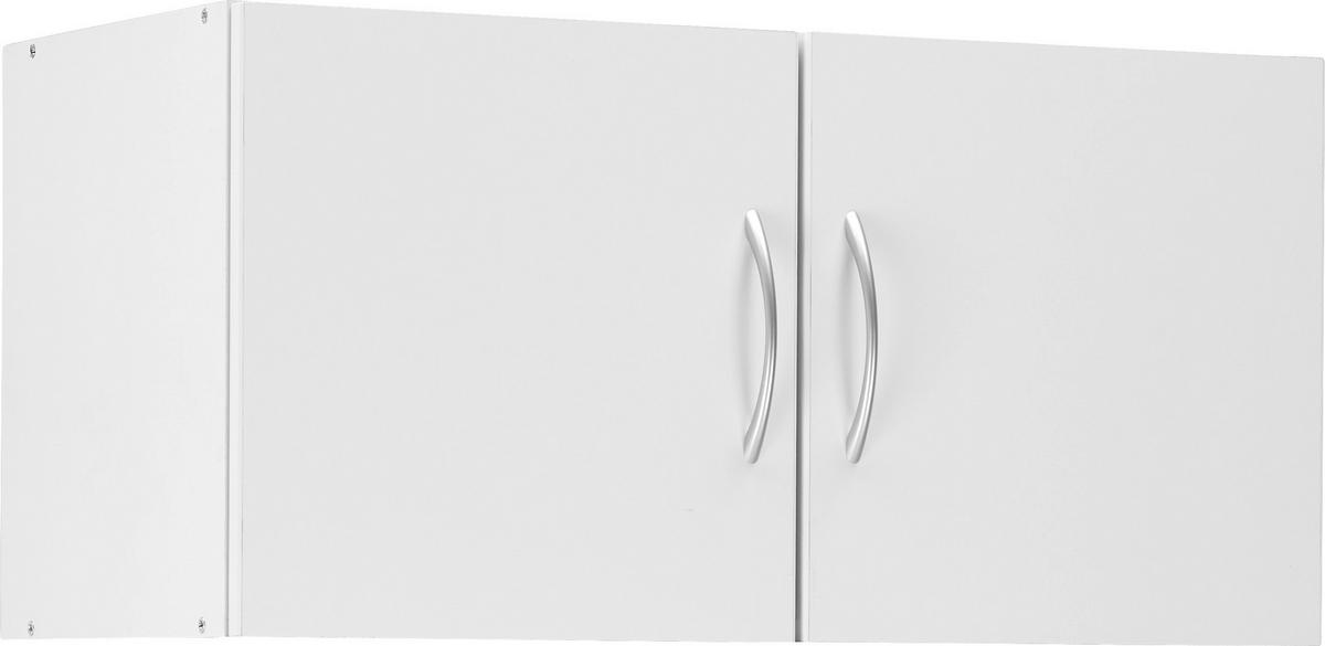 Nastavek Za Omaro Mrk, Bela - bela/barve aluminija, Konvencionalno, umetna masa/leseni material (80/40/40cm) - Mömax