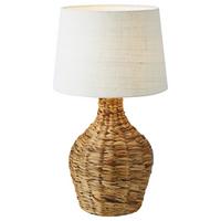 Tischleuchte Paglia max. 40 Watt - Naturfarben/Weiß, Basics, Naturmaterialien (32/32/58cm) - Markslöjd