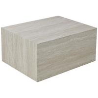 STOLIK KAWOWY LAUREEN  -EXKLUSIV- - jasnoszary, Design, materiał drewnopochodny (80/60/38cm) - Carryhome