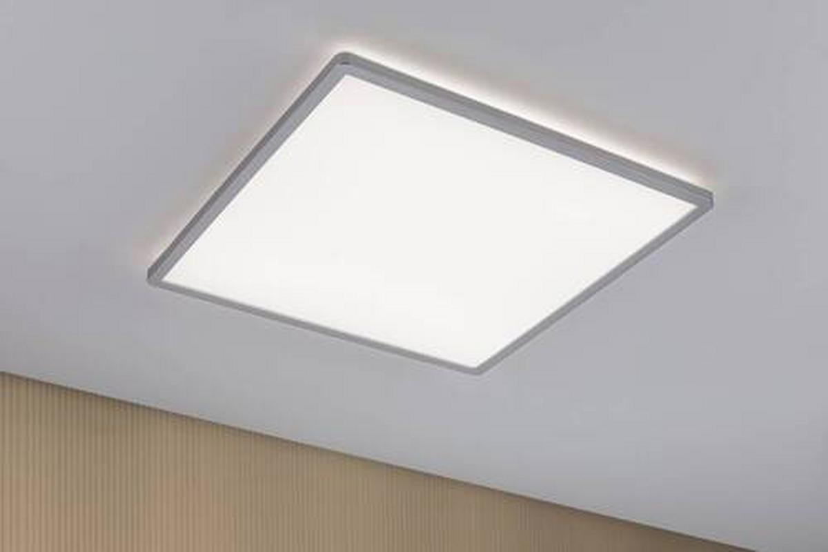 LED-Paneel Atria Shine in Chromfarben max. 22 Watt - Chromfarben, Basics, Kunststoff (42/42/2,8cm) - Paulmann