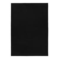Hochflorteppich Pouffy Schwarz ca. 120x170cm - Schwarz, Basics, Textil (120/170cm)